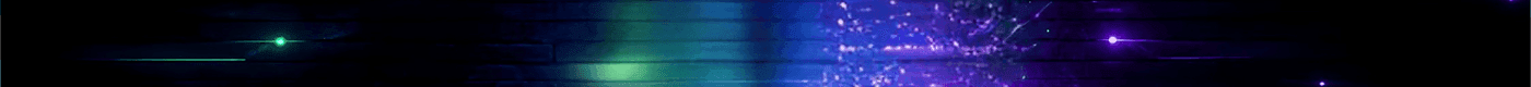 Banner in schwarz und türkis